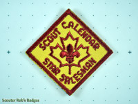 Click to enlarge Scout Calendar Star Salesman`